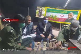 فرمانده سپاه شهرستان زاهدان از خیمه حوزه مالک اشتر پایگاه شهید شوشتری بازدید کرد