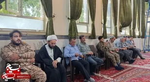 برگزاری یادواره شهدای اقتدار در روستای دیزج شاهرود+تصاویر