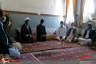 دیدار و تجلیل از پیشکسوت بسیجی در خاش
