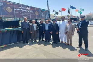 ادامه روند خدمت رسانی به زائران پاکستانی در محل موکب سازمان جهاد کشاورزی