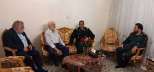 دیدار سردار ذوالقدر با خانواده شهدا و جانبازان شهرستان ری