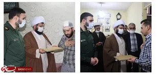 دیدار و قدردانی مسئولین شهرستان قدس از  جانبازان