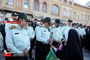 اجتماع مردم همدان در حمایت از طرح نور فراجا