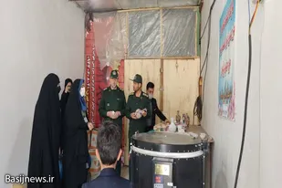 افتتاح کارگاه میناکاری به مناسبت هفته بسیج سازندگی در ملایر