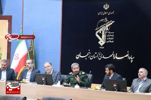 دیدار جمعی از مسئولین با فرمانده سپاه انصارالمهدی(عج) زنجان +تصاویر