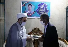 تجلیل از خانواده شهید خبرنگار در زاهدان