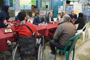 دیدار مردمی مسئولان بهزیستی با مددجویان در شهرری