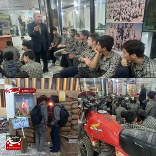 همزمان با ماه مهردانش&zwnj;آموزان از موزه دفاع مقدس گتوند بازدید کردند