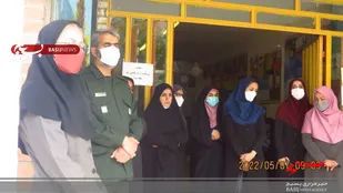 تصاویر/ تجلیل از مربیان عقیدتی و هادیان سیاسی سپاه ناحیه مقاومت بسیج امام جواد(ع) و معلمین محمدشهر و ماهدشت