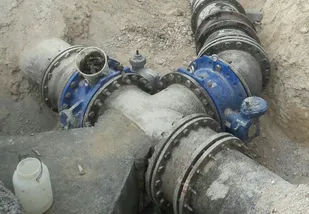 آغاز عملیات اجرای بخشی از شبکه جمع&lrm;آوری فاضلاب شهر نهاوند