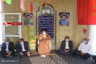 مراسم عطر افشانی قبور مطهر شهداء گمنام،در دیّر برگزار شد