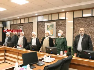 آیین تکریم و معارفه رئیس سازمان بسیج اساتید، طلاب و روحانیون کشور برگزار شد