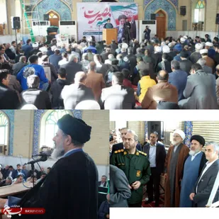 بزرگداشت روز بصیرت ۹ دی در آبادان برگزار شد