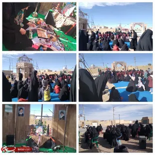 مراسم اربعین شهید گمنام در روستای اسفندآباد/مشاوره تحصیلی برا دانش آموزان 12 تا 18 سال