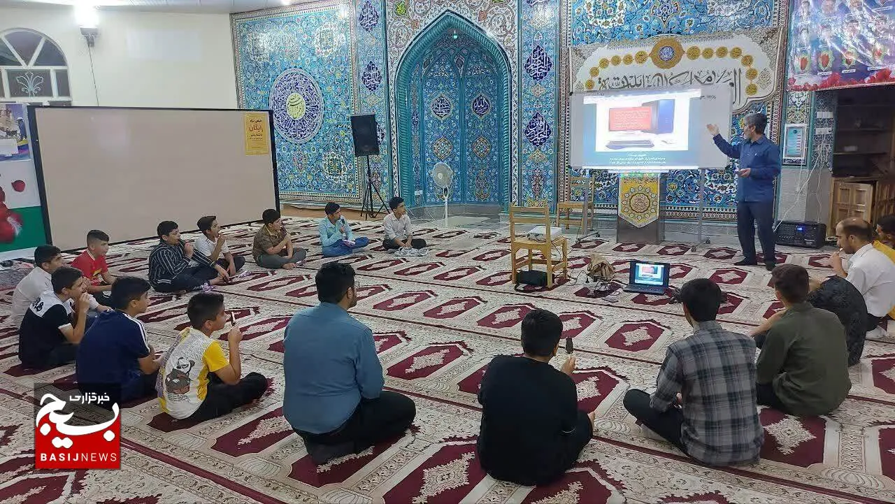 نقش آفرینی فرهنگیان بسیجی در آموزش نوجوانه ها شهرستان لالی