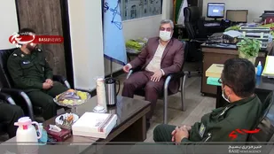 دیدار فرماندهی وجمعی از پرسنل سپاه ناحیه دامغان با دادستان این شهرستان+ تصاویر