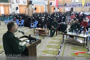 نشست فرماندهان پایگاه مقاومت با حضور فرمانده سپاه کربلا