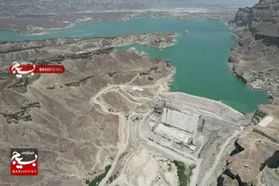 سد کهیر کنارک با دستور رئیس جمهور آبگیری شد