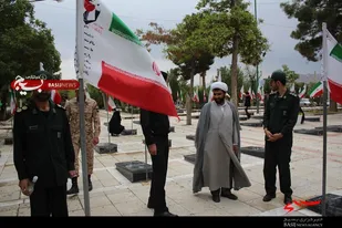 گلزار شهداي گلپايگان عطر افشانی شد