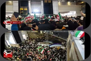 همخوانی شعر سلام فرمانده توسط بسیجیان شهرستان سرخه