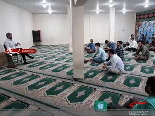 جلسه بصیرتی وروشنگری رزمندگان گردان 101 لشکر 14  امام حسین(علیه السلام) برگزار شد