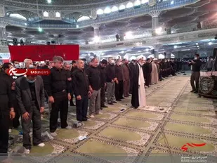 اجتماع عاشورائیان و اقامه نماز ظهر روز عاشورا
