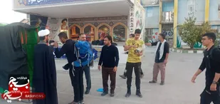 اعزام بسیجیان سپاه ناحیه بهبهان به اردوی  راهیان نور غرب کشور