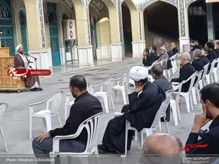 سوگواری صبح هشتم محرم در مصلی شهرکرد