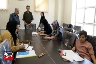 آزمون خوشنویسی در شعبه بهار برگزار شد