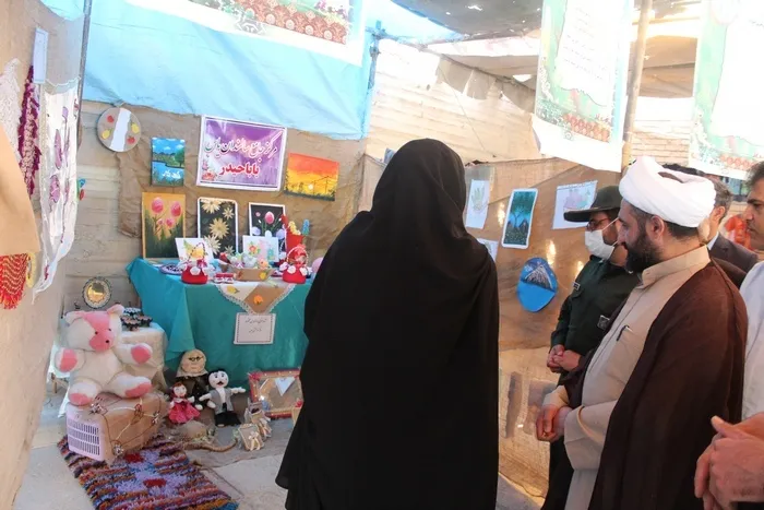 برگزاری نمایشگاه غدیر شناسی در شهر باباحیدر