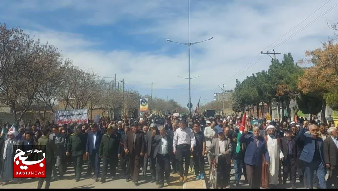 حضور حماسی مردم انقلابی و ولایتمدار شهرستان جوین در راهپیمایی روز قدس +عکس و فیلم