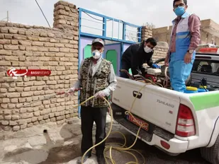 خدمات بسیجیان ماهنشانی در نوروز 1400به روایت تصویر