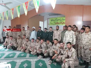 مراسم ولادت حضرت علی اکبر و تقدیر از سربازان&lrm; جوان سپاه بندرترکمن