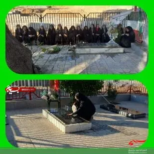مراسم مهمانی لاله ها در روستای مسن