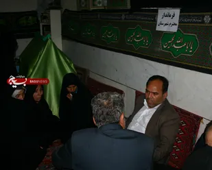 میزخدمت در محله اسلامی قائمیه شهرک ولیعصر (عج) شاهرود