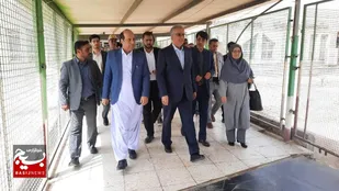 بازدید معاون رئیس جمهور و رئیس سازمان ملی استاندارد از گمرک و پایانه مرزی میرجاوه/ میرجاوه در مسیر جهش تجارت؛ استاندارد ملی تسهیلگر صادرات و واردات