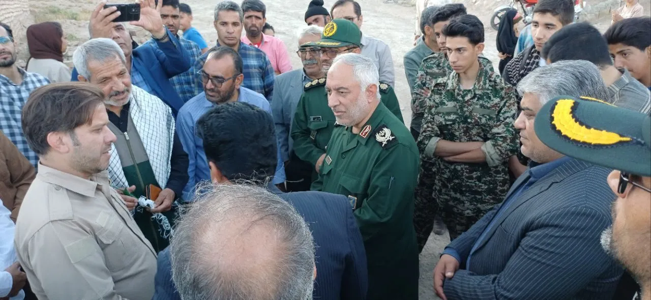 افتتاح طرح های بسیج سازندگی در روستای کلاته شمس شهرستان خوسف