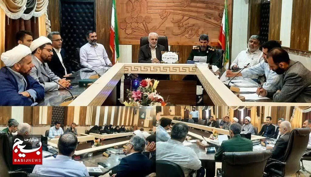 جلسه هماهنگی راهیان نور دانش‌آموزی در عباس‌آباد