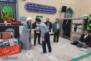 تجلیل از بسیجیان نمونه پایگاه بسیج غدیر همدان