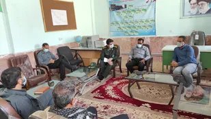 دیدار&zwnj;مسوول&zwnj;سازمان&zwnj;بسیج&zwnj;دانش&zwnj;آموزی&zwnj;سپاه&zwnj;امام&zwnj;سجاد&zwnj;علیه&zwnj;السلام&zwnj;با&zwnj;فرمانده&zwnj;ناحیه&zwnj;سپاه&zwnj;حاجی&zwnj;آباد