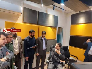 بازدید مدیر کل صدا و سیمای استان از مرکز آفرینش های هنری بسیج سپاه فتح