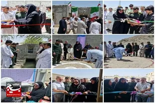 بهره&zwnj;برداری و آغاز عملیات اجرایی طرح&zwnj;های عمرانی، خدماتی و بهداشتی همزمان با هفته دولت در ساربوک