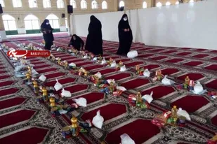 مشارکت مهندسین خواهر بسیجی کانون بسیج مهندسین عمران کلاله در رزمایش مرحله دوم کمک مومنانه