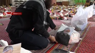 توزیع ۱۱۰ بسته معیشتی در حاشیه تهران
