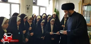 اعضای گروه سرود یاوران مهدی (عج) ، با نماینده محترم ولی فقیه در استان اردبیل دیدار کردند.