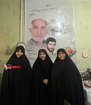 دیدار با خانواده شهید مدافع حرم منصور عباسی در شهرکرد