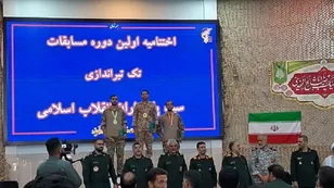 کسب مقام های برتر مسابقات تیراندازی سپاه پاسداران در یزد