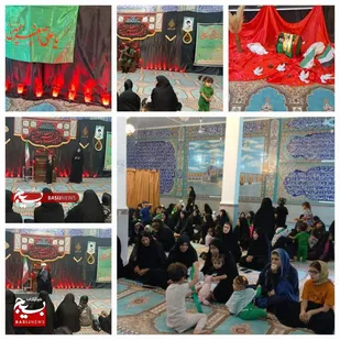 مراسم شیرخوارگان حسینی در مسجد صاحب&zwnj;الزمان (عج) دزپارت برگزار شد