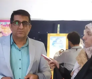 عهدواره ی مهدویت پیوند زیبایی است بین معنویت وهنر