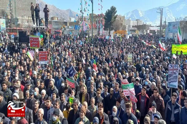 پیام تقدیر فرمانده سپاه ناحیه ملایر از حضور پرشور مردم در راهپیمایی ۲۲ بهمن